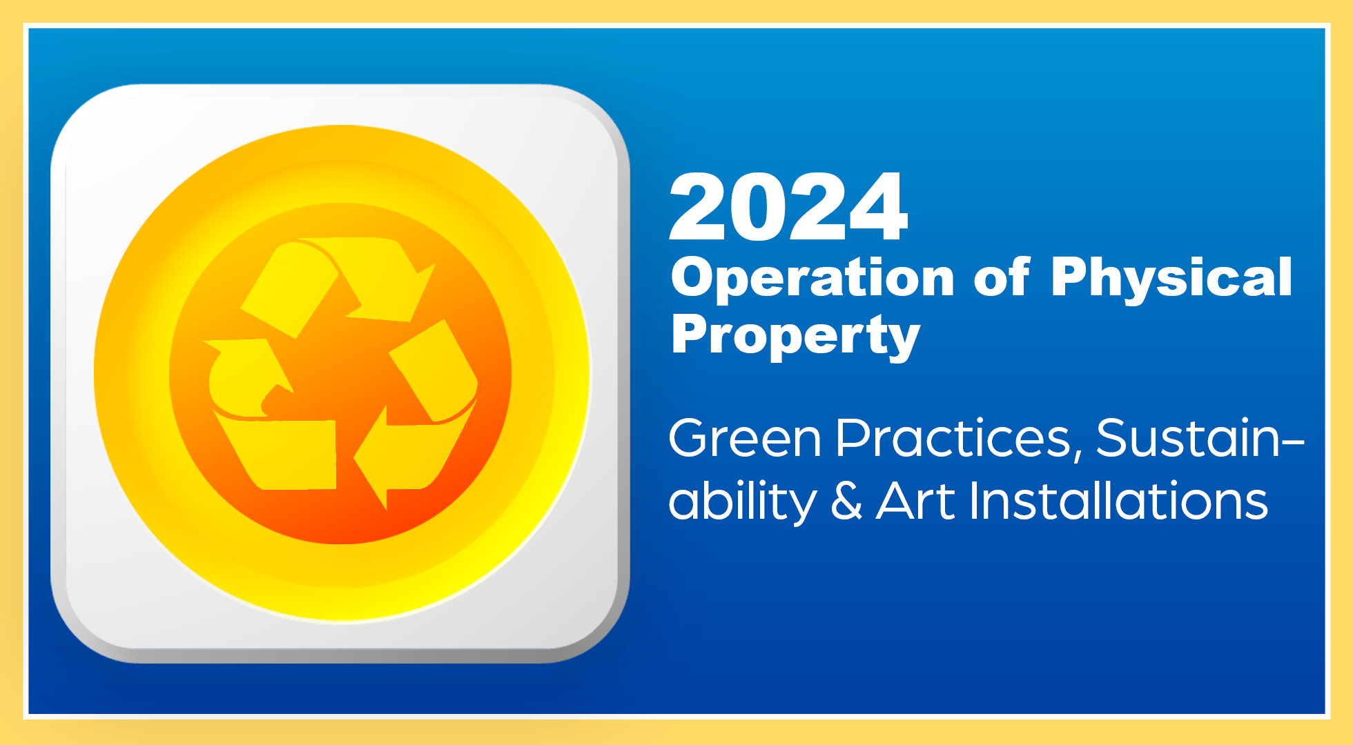 2024 Operation of Physical Property